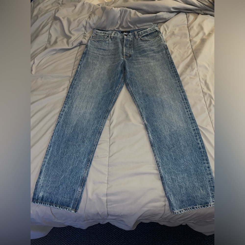 Banana Republic Selvedge Straight Relaxed Fit Jeans 31x32 Made in USA
